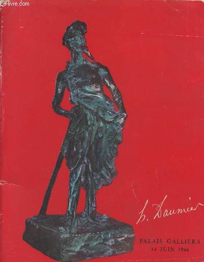 Ensemble unique de lithographies originales, preuves indites ou avant la lettre, remarquable ensemble de sculptures - Dessins originaux de Daumier - Vente  Paris Palais Galliera - Collection Ren G.-D.