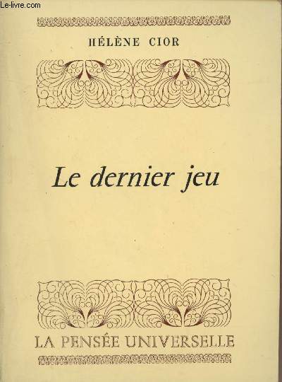 Le dernier jeu