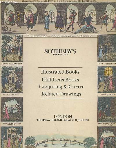 Sotheby's - Illustrated books, Children's books, Conjuring & circus, Related drawings - London, thursday 6th and friday 7th june 1991