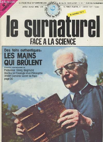 Le surnaturel face  la science - N8, Janv. fv. mars 1979 -