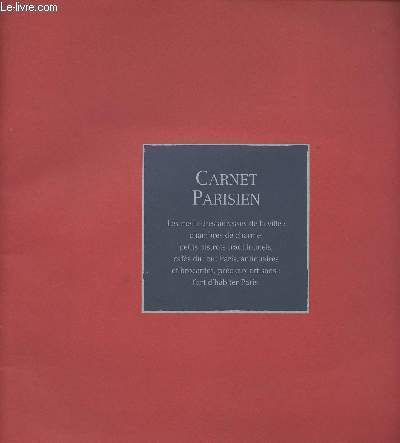 Carnet Parisien - Extrait du livre L'Art de vivre  Paris