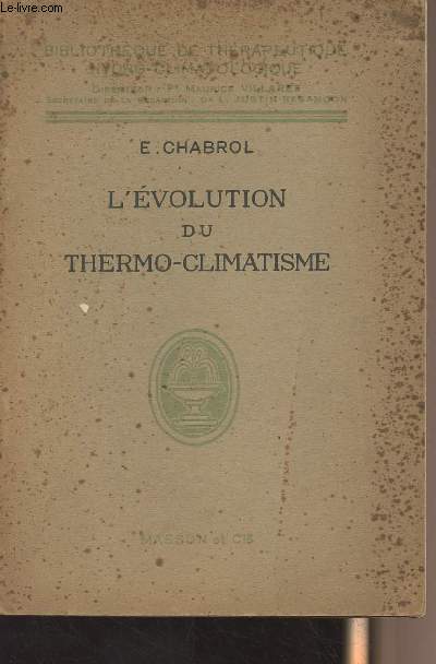 L'volution du thermo-climatisme - 