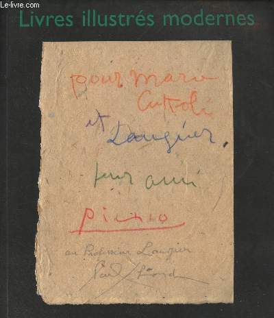 Catalogue de vente aux enchres : Livres illustrs modernes, vente  Paris le 12 nov. 2001