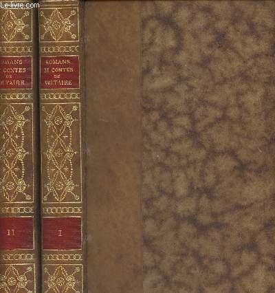 Romans et contes de Voltaire - 2 tomes