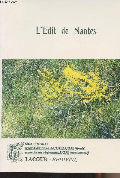 L'Edit de Nantes - Silhouettes et portraits Huguenots - collection 