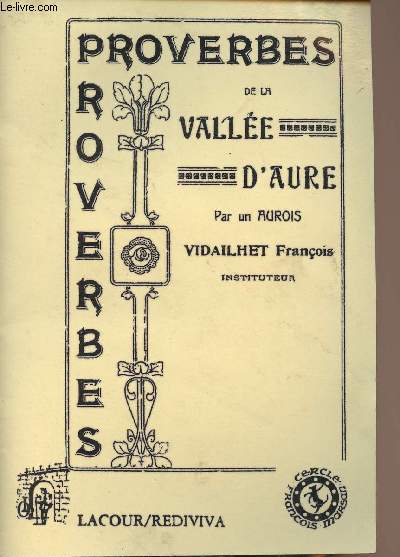 Proverbes de la valle d'Aure - collection 
