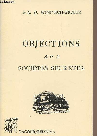 Objections aux socits secrtes - collection 