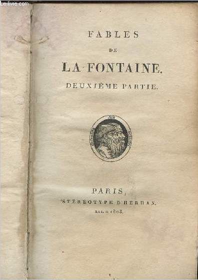 Fables de la Fontaine, 2e partie