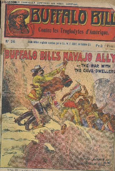 Buffalo Bill (The Buffalo Bill stories) - N26 - Contre les Troglodytes d'Amrique / Buffalo Bill's navajo ally or the war with the cave-dwellers
