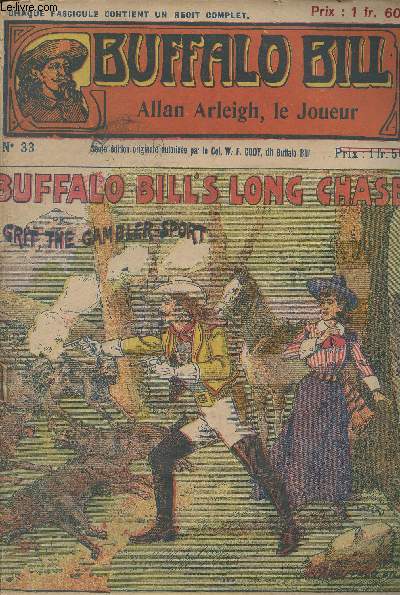 Buffalo Bill (The Buffalo Bill stories) - N33 - Allan Arleigh, le joueur / Buffalo Bill's long chase or Grit, the gambler sport