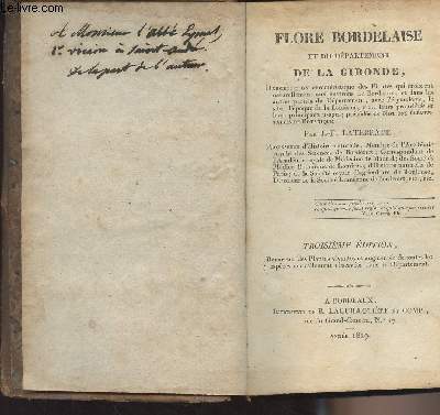 Flore Bordelaise et du dpartement de la Gironde - 3e dition