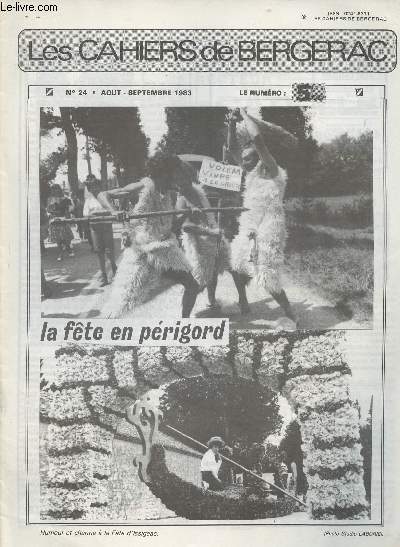 Les cahiers de Bergerac, n24, Aot sept. 1983 -