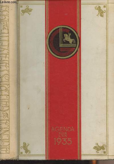 Agenda des Galeries Lafayette pour 1935