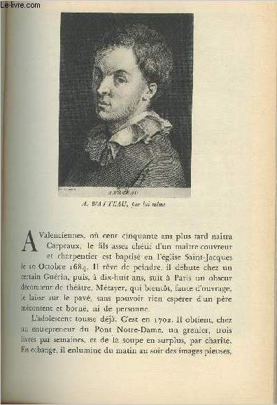 A. Watteau - Provenant de la revue bi-mensuel Anniversaires