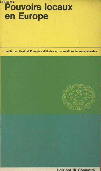 Pouvoirs locaux en Europe - Publi par l'institut Europen d'tudes et de relations intercommunales