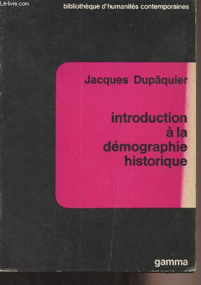 Introduction  la dmographie historique - 