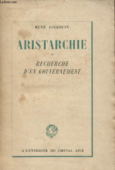 Aristarchie ou recherche d'un gouvernement