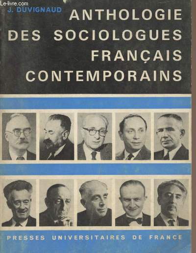 Anthologie des sociologues franais contemporains