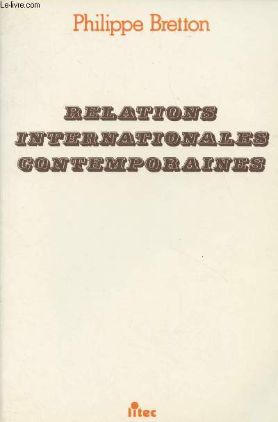 Relations internationales contemporaines