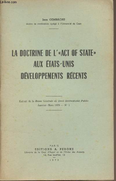 La Doctrine de l' 