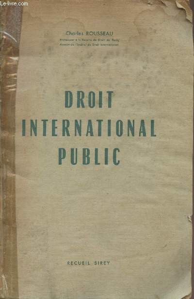 Droit international public