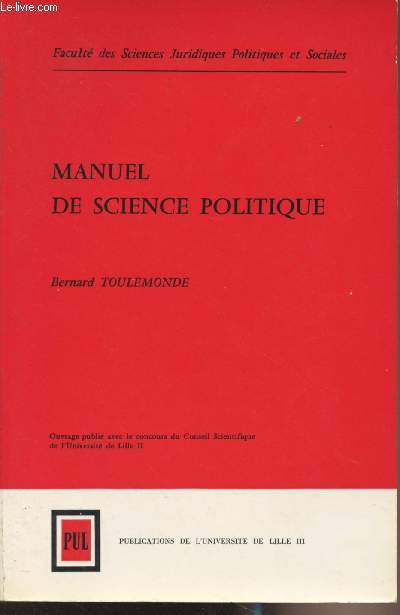 Manuel de science politique - 