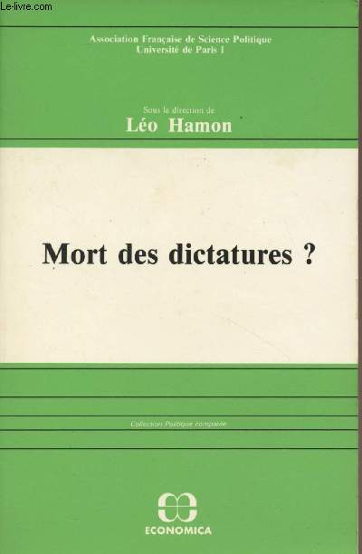 Mort des dictatures ? - Collection 