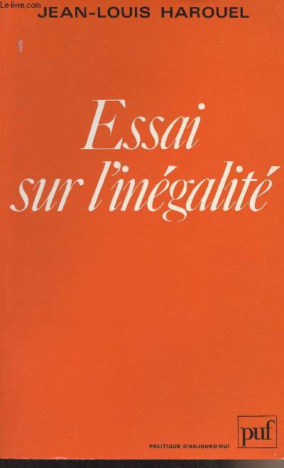 Essai sur l'ingalit - 