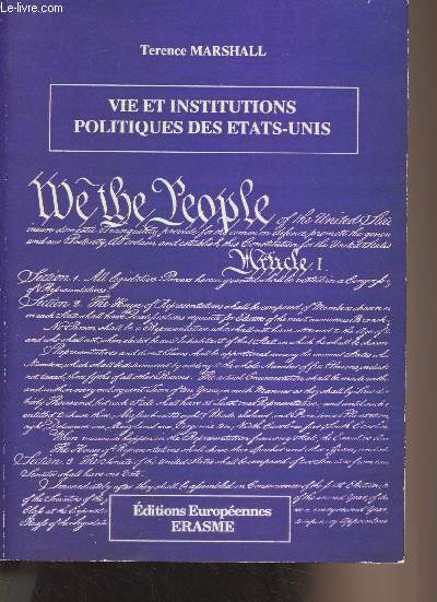 Vie et institutions politiques des Etats-Unis - Collection 