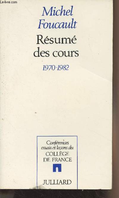 Rsum des cours 1970-1982 - 