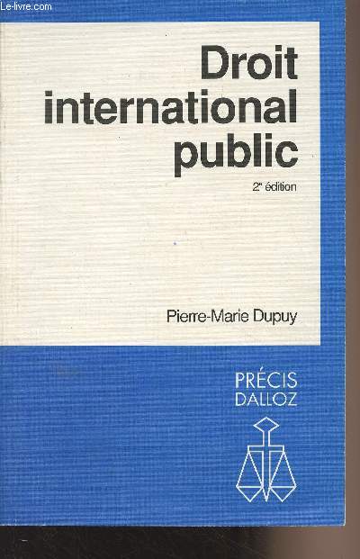 Droit international public - 2e dition
