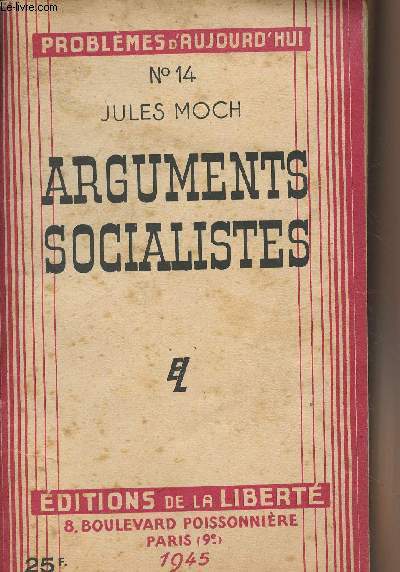 Arguments socialistes - 