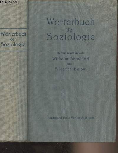 Wrterbuch der soziologie