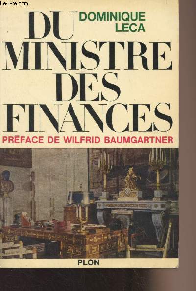 Du ministre des finances