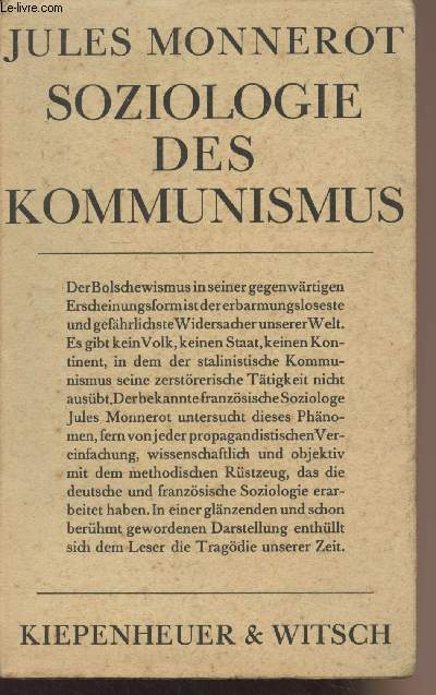 Soziologie des kommunismus