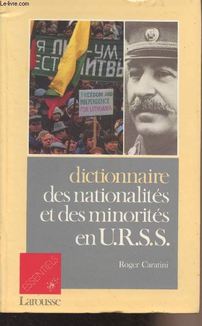 Dictionnaire des nationalits et des minorits en U.R.S.S. - 
