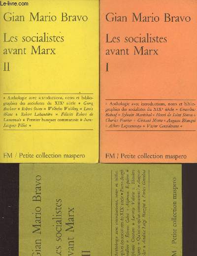 Les socialistes avant Marx - En 3 tomes - 