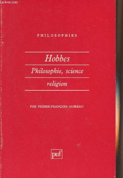 Hobbes philosophie, science, religion - Collection 