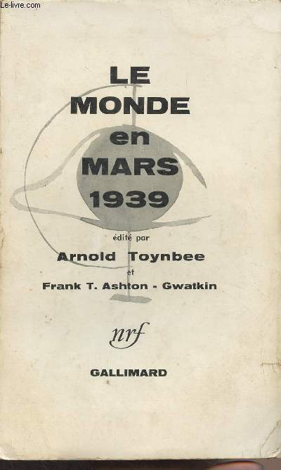 Le monde en Mars 1939