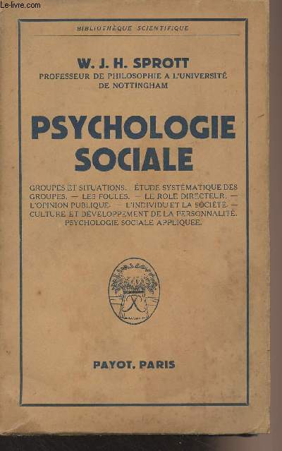Psychologie sociale - 