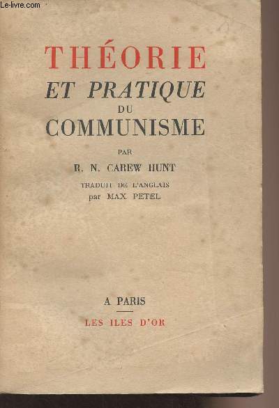 Thorie et pratique du communisme