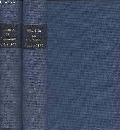 Bulletin de l'Amicale des anciens lves de Garaison - 2 volumes -Annes 1963-1967 et 1968-1972 - Tome IX - N109, avril 1963 au n126, octobre 1967 et N127, janvier 1968 au n145, juillet 1972 - Le mot du Prsident - Chronique - Garaison fait du sport