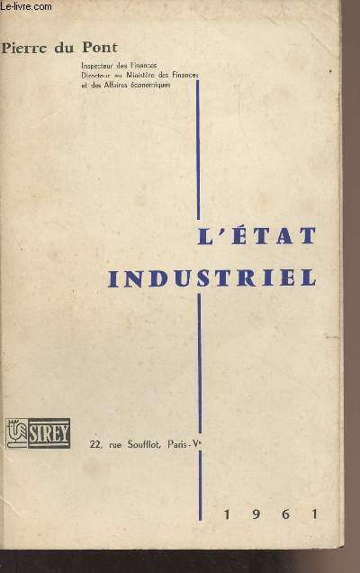 L'Etat industriel