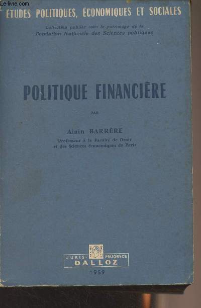 Politique financire - 