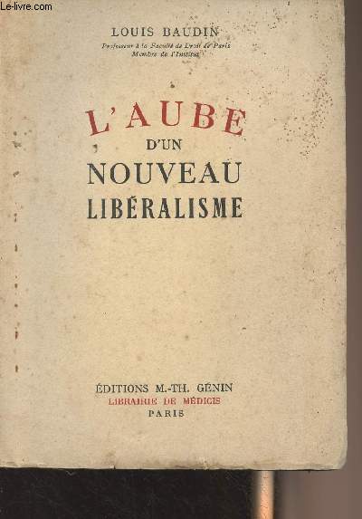 L'aube d'un nouveau libralisme