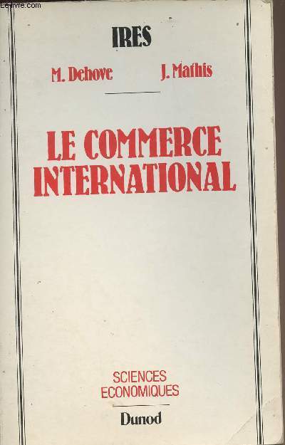 Le commerce international - 