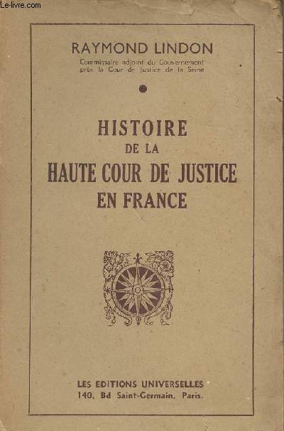 Histoire de la Haute Cour de justice en France