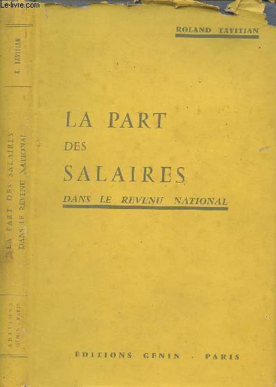 La part des salaires dans le revenu national