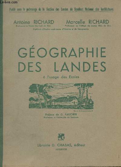 Gographie des Landes  l'usage des Ecoles