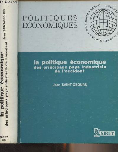 La politique conomique des principaux pays industriels de l'occident - 